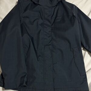 Columbia Men's Dark Gray Raincoat